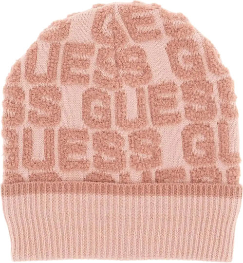 Beanie Beanie Knitted in Pink color