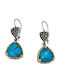 Earrings made of Silver Gold Plated