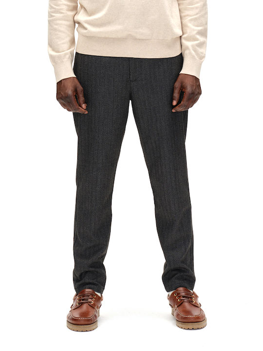 Gabba Monza Trousers Elastic in Regular Fit Gre...