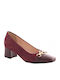 Anatomic Leather Burgundy Low Heels