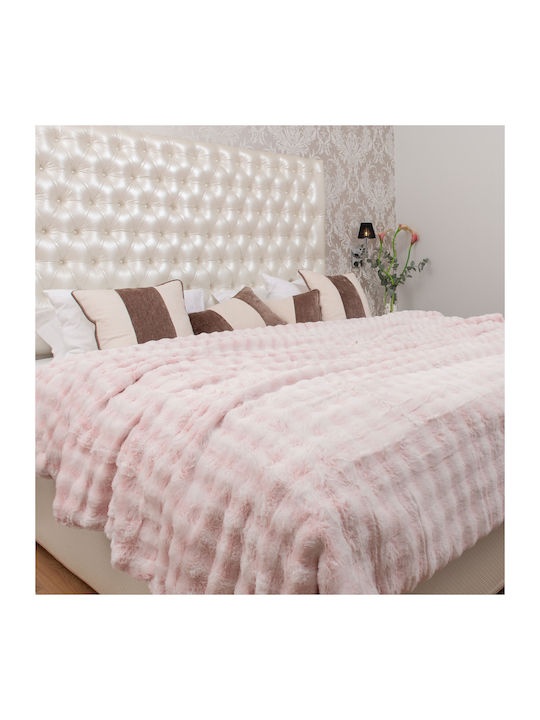 Kraft World Sherpa Decke Übergröße 220x240cm Ro...