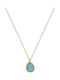 Papoulidis Jewellery Halskette aus Vergoldet Silber