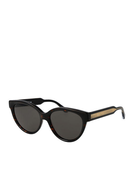 Replay Women's Sunglasses with Brown Tartaruga Plastic Frame and Gray Lens