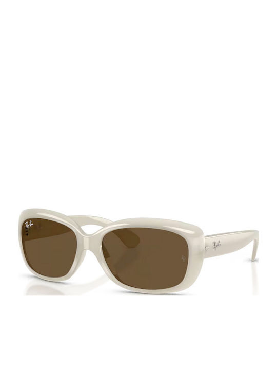 Ray Ban Jackie Ohh Unisex Ochelari de soare cu Bej Cadru și Bej Lentilă RB4101 688753