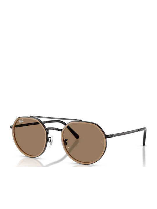 Ray Ban Унисекс Слънчеви Очила с Сив Метален Ра...