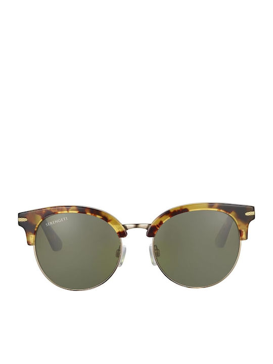 Serengeti Susan Unisex Sunglasses with Brown Ta...
