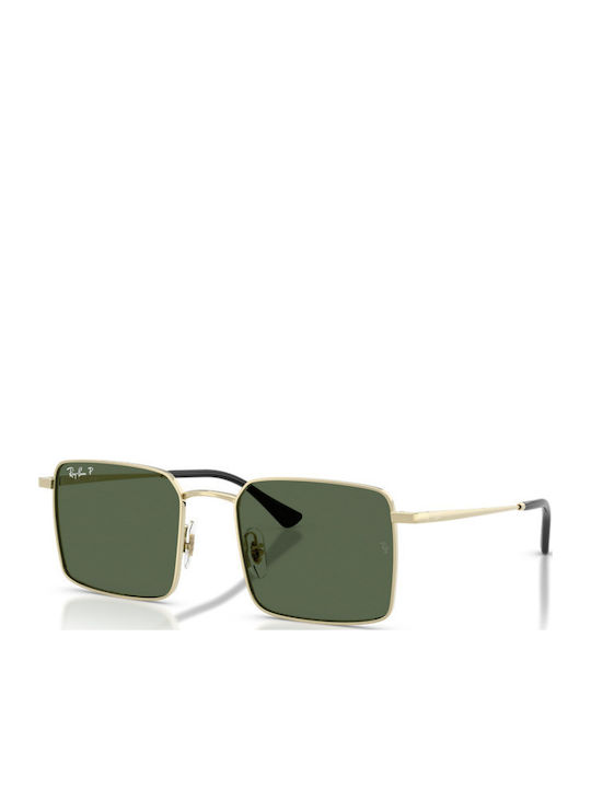 Ray Ban Unisex Sonnenbrille mit Gold Metall Ges...