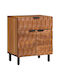 vidaXL Bedside Table Made of Solid Mango Wood 50x33x60cm