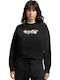 Women's Sweatshirt Jacket Black