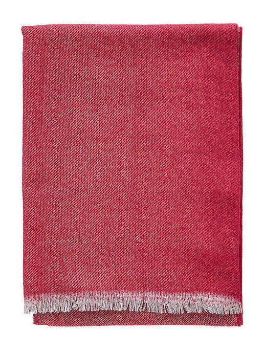 Celestino Women's Wool Scarf Glitter Red