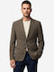Men's Suit Jacket Slim Fit Brown