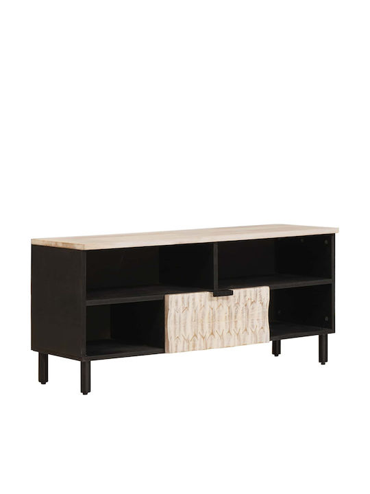 Έπιπλο Τηλεόρασης Λευκό Μ100xΠ33.5xΥ46cm