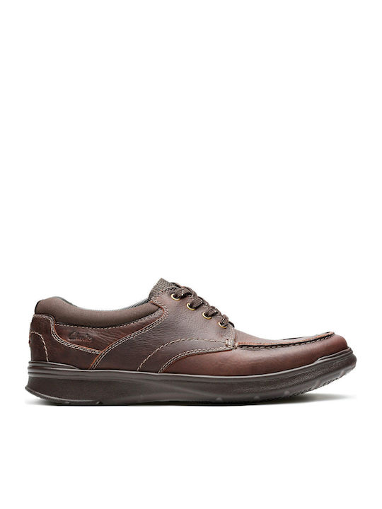 Clarks Cotrell Edge Δερμάτινα Ανδρικά Casual Πα...