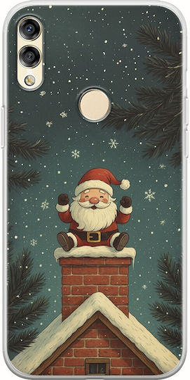 Chimney Santa Huawei Honor 8X Husa Telefon Flexibil TPU Silicon Transparent