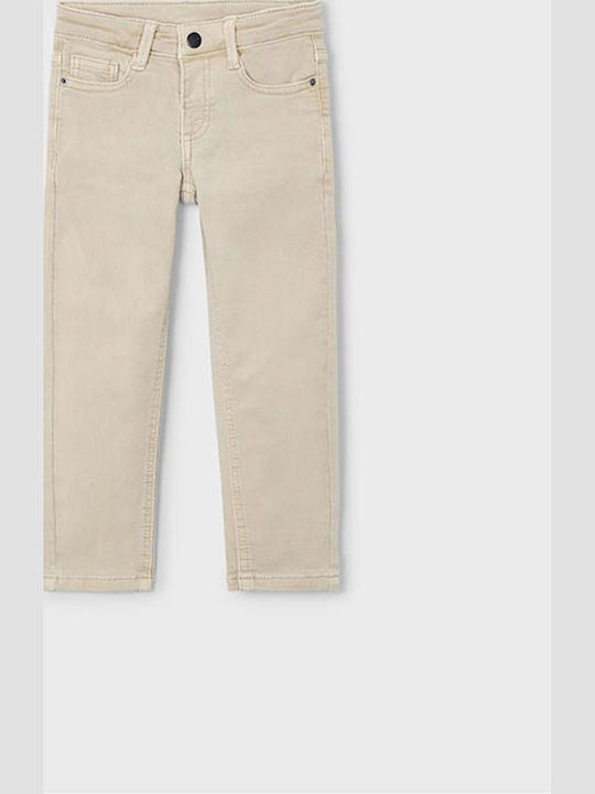 Pantalon Pentru Copii Din Țesătură Kaki