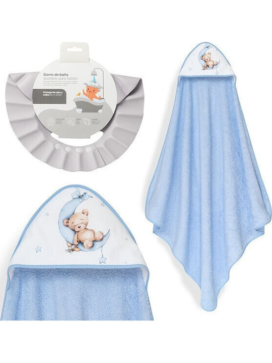 Interbaby Βρεφική Κάπα-Μπουρνούζι με Κουκούλα B...