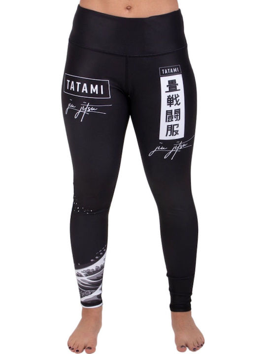 Tatami Fightwear Μακρύ Γυναικείο Κολάν Πολεμικών Τεχνών Μαύρο