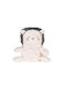 Kikka Boo Blanket Nursery Swaddling Blankets Fleece Pink with Animal 75x100cm