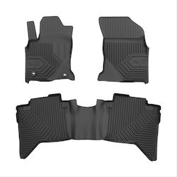 Frogum Σετ Μπροστινά και Πίσω 3τμχ για Toyota Hilux 2015 Μαύρα Frogum Σετ Μπροστινά και Πίσω 3τμχ για Toyota Hilux 2015 Μαύρα