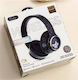 Gjby CA-059 Fără fir Bluetooth Over Ear Căști Negre