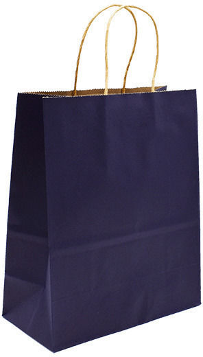 Metron Papier Tasche für Geschenke Blau 22x11x27cm.