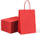 +Efo Paper Bag for Gift Red 26x12x33cm. 25pcs