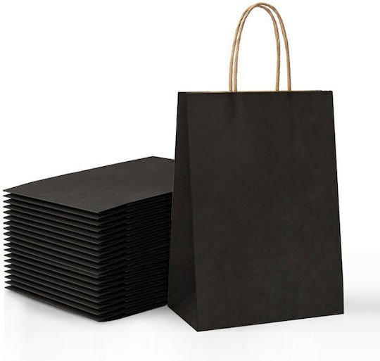 +Efo Paper Bag for Gift Black 31x12x42cm. 25pcs