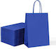 +Efo Paper Bag for Gift Blue 16x8x22cm. 25pcs