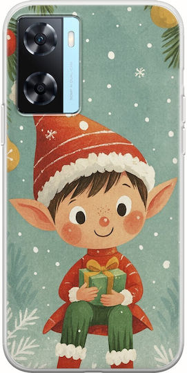 Smiling Elf Cadou Oppo A77 5g TPU Flexibil Silicon Transparent