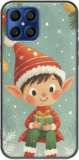 Smiling Elf Present Honor X8 Black Tpu Μαύρη Σιλικόνη