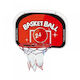 Indoor & Outdoor Wall Mounted Basketball Hoop with Ball