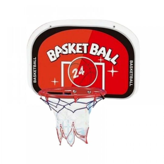 Indoor & Outdoor Wall Mounted Basketball Hoop with Ball