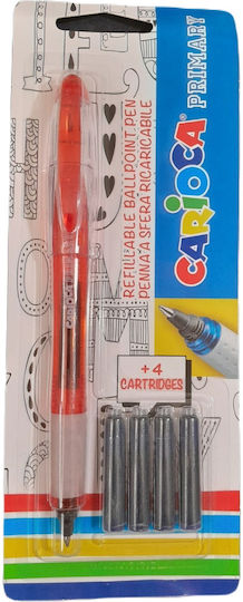 Carioca Kugelschreiber Ballpoint 4 Stück