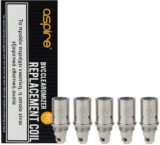 Aspire BVC Widerstand für Elektronische Zigaretten 1.8ohm (MTL) 5Stück