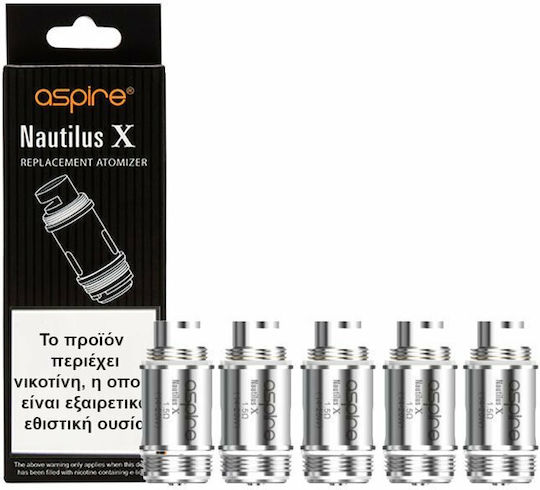 Aspire Nautilus X PockeX Widerstand für Elektronische Zigaretten 1.2ohm (MTL) 5Stück