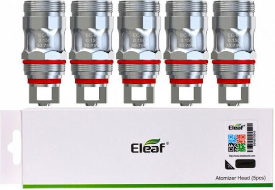Eleaf EC-M Αντιστάση Ηλεκτρονικών Τσιγάρων 0.15ohm (DL) 5τμχ