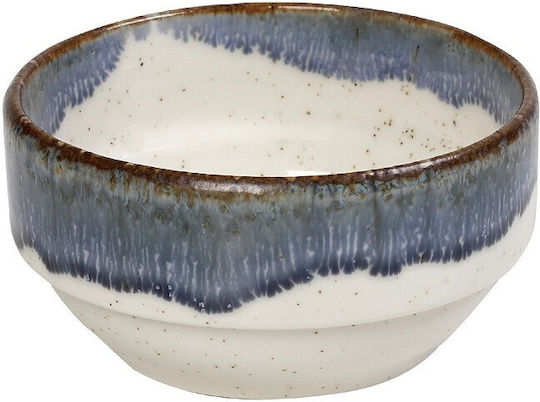 Espiel Essentials Cereal Serving Bowl Round Ceramic Blue with Diameter 12cm