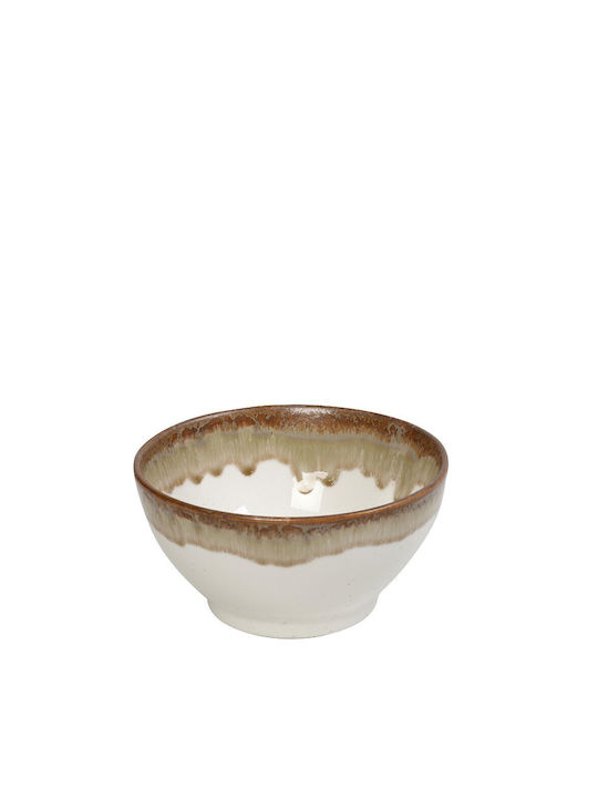 Espiel Essentials Cereal Serving Bowl Round Ceramic Beige with Diameter 10cm