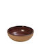 Espiel Calabria Servierschüssel Rund Keramik Rosa mit Durchmesser 12.5cm