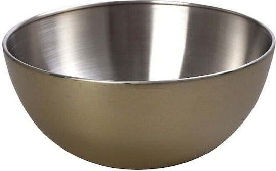Espiel Servierschüssel Rund Inox Gelb mit Durchmesser 15cm