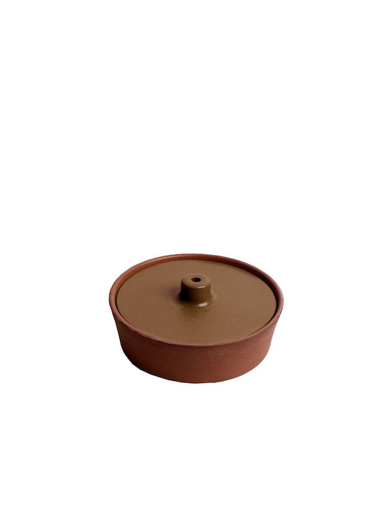 Espiel Bol de Servire Rotund Ceramică Maro cu Diametru 14.5buc
