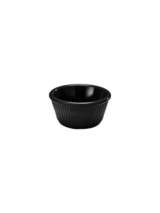 Ready Bol de Servire pentru Sosuri Rotund Plastic Negru