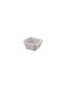 Ready Serving Bowl Square made of Melamine White