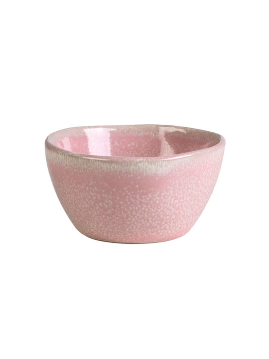 GTSA Dip-Schüssel Rund Keramik Rosa mit Durchmesser 8cm 12Stück