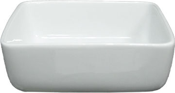 Lukanda Serving Bowl Square made of Porcelain 15x15cm