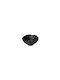 Raw Serving Bowl Round Ceramic Black with Diameter 14cm