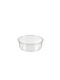 Intertan Bol de Servire Rotund Plastic Transparent cu Diametru 11.7buc