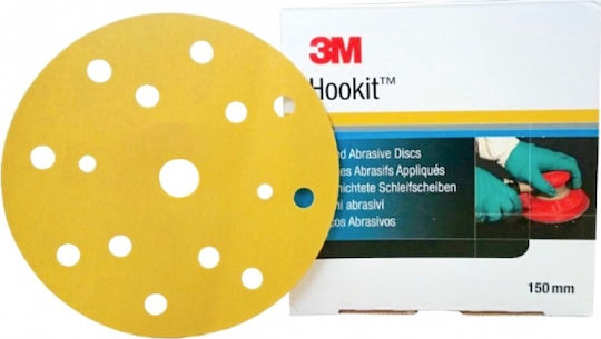 3M Hookit 255p Φύλλο Λείανσης Έκκεντρου Τριβείου Κ220 / K220 Σετ 100τμχ