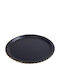 Espiel Rund Serviertablett Navy 38x38cm LTB38K20-1 1Stück