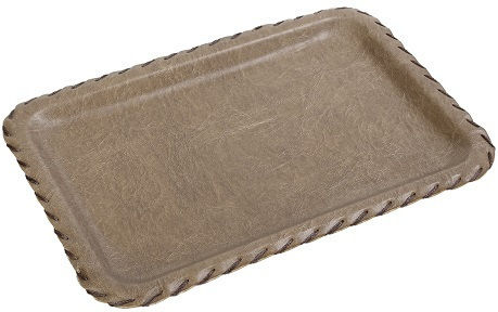 Espiel Plastic Rectangular Serving Tray in Beige Color 30x20x1.5cm LTC2030K16-1 1pcs